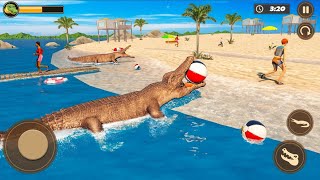 Angry Crocodile Animal Attack Simulator - Android Gameplay screenshot 2