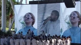 Kanye West - Jesus Walks - Sunday Service - Bayfront Park Miami, Florida 2-2-2020