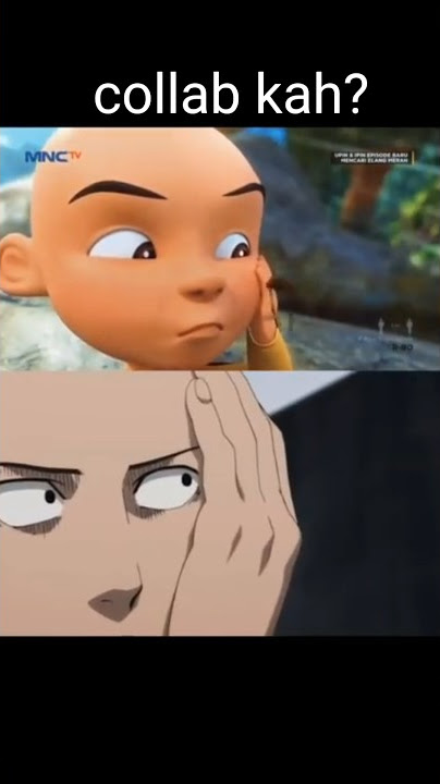 Coba Ipin lebih cocok kayaknya🤣 Saitama Collab sama Upin & Ipin🗿 #saitama #upinipin #shorts #anime