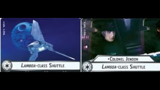 How-to use Squadron Lambda-class Shuttle (and Uniques) - Star Wars Armada Explained (SWAE)