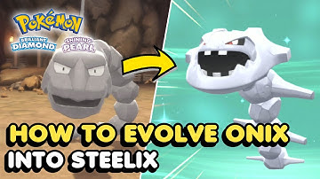 How To Evolve Onix Into Steelix In Pokemon Brilliant Diamond & Shining Pearl (Metal Coat Location)