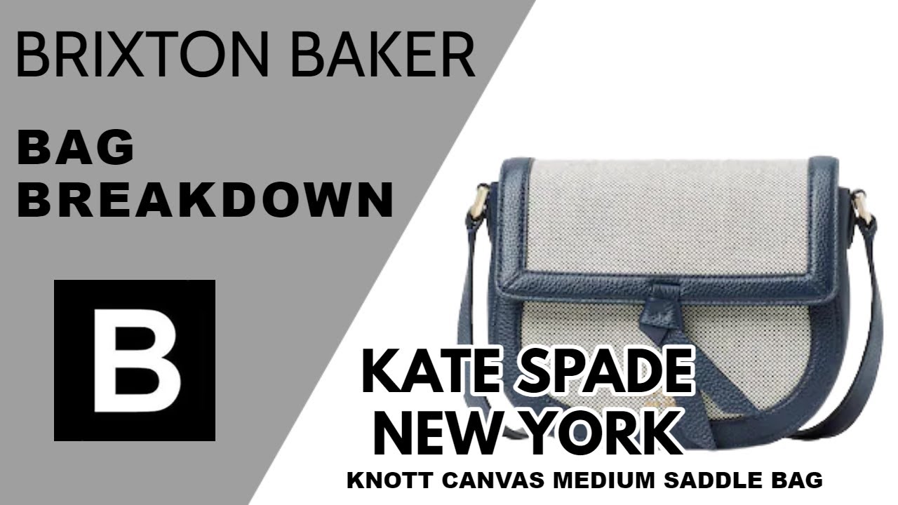 Kate Spade New York Knott Medium Saddle Crossbody Bag