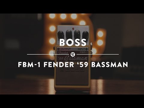Boss FBM-1 Fender '59 Bassman | Reverb Demo Video