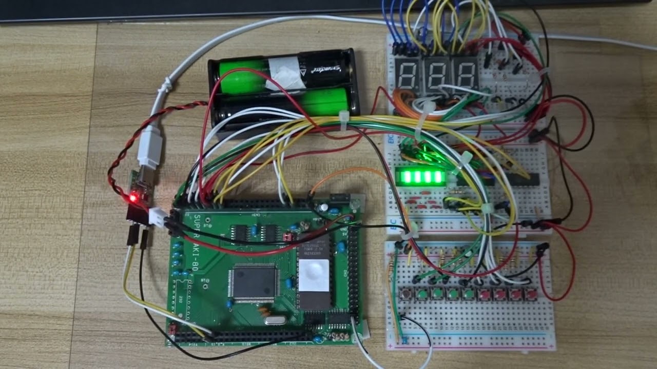 ！akiページ！ Super AKI-80をZ-Visionリモートデバッカで使ってみました