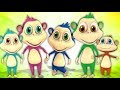 пять маленьких обезьян | детский стишок | Five Little Monkeys | мультфильм песня в россии