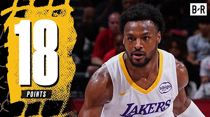 Bronny James Drops 18 PTS vs. Celtics in Summer League