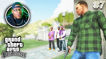 We Ran Down On Them At The Funeral! This is WILD! GTA San Andreas Walkthrough #7