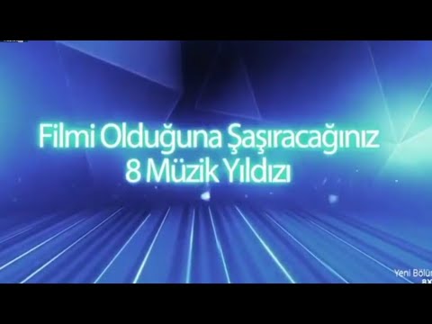 YEŞİLÇAM'DA FİLMİ OLDUĞUNA ŞAŞIRACAĞINIZ 8 MÜZİK YILDIZI 8X8 TV8