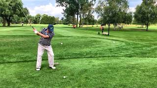 FGCCT Simon Lee on golf course 20180807
