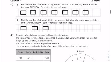 2018 Leaving Cert Ordinary Level Paper 2 Q3