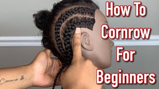 How To Cornrow Braids To Scalp | Beginner Friendly | Cornrow Tutorial screenshot 2