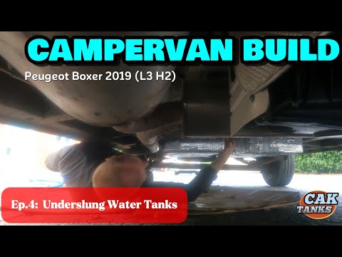 Ep – 4, Installing Under-slung Water Tanks, (Peugeot Boxer L3:H2/Fiat Ducato/Citroen Relay).