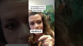 Artist buying a house in Italy for the price of a car! Less than 20,000 euros#italy#home#cheap