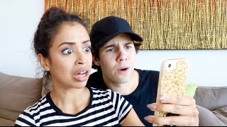 COUPLE READING DIRTY FAN FICTION!!