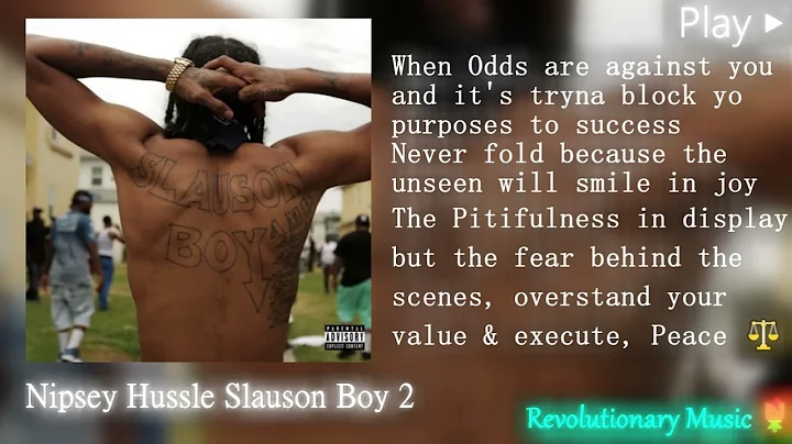 {55296Hz Sample Rate} Ocean Views - Nipsey Hussle (Slauson Boy 2) {432Hz}