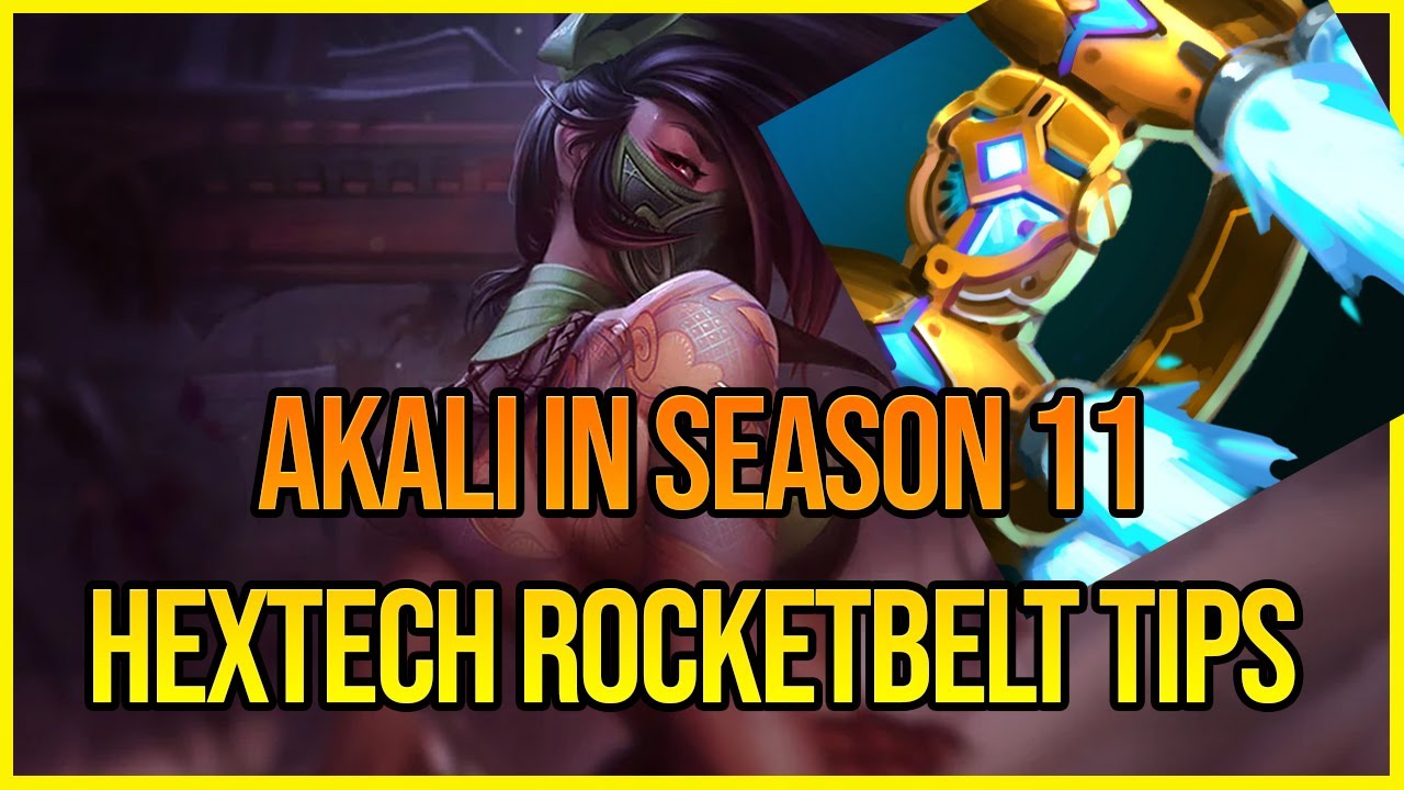 Master Rocketbelt Uses on Akali ! Season 11 Guide