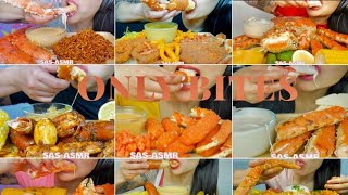 SAS - ASMR Seafood Boil King Crab | Bites Only | Sleep Aid