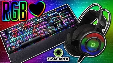 I MIGHT NOW LOVE RGB?! | Gamemax STRIKE Keyboard & G200 Headset - Review/Opinion