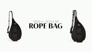 Mini Rope Bag™ vs Rope Bag™ by KAVU 544 views 1 month ago 2 minutes, 56 seconds