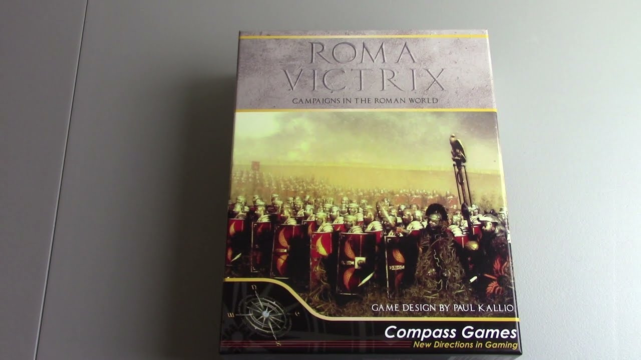 Unboxing : Roma Victrix by Compass Games - 2025