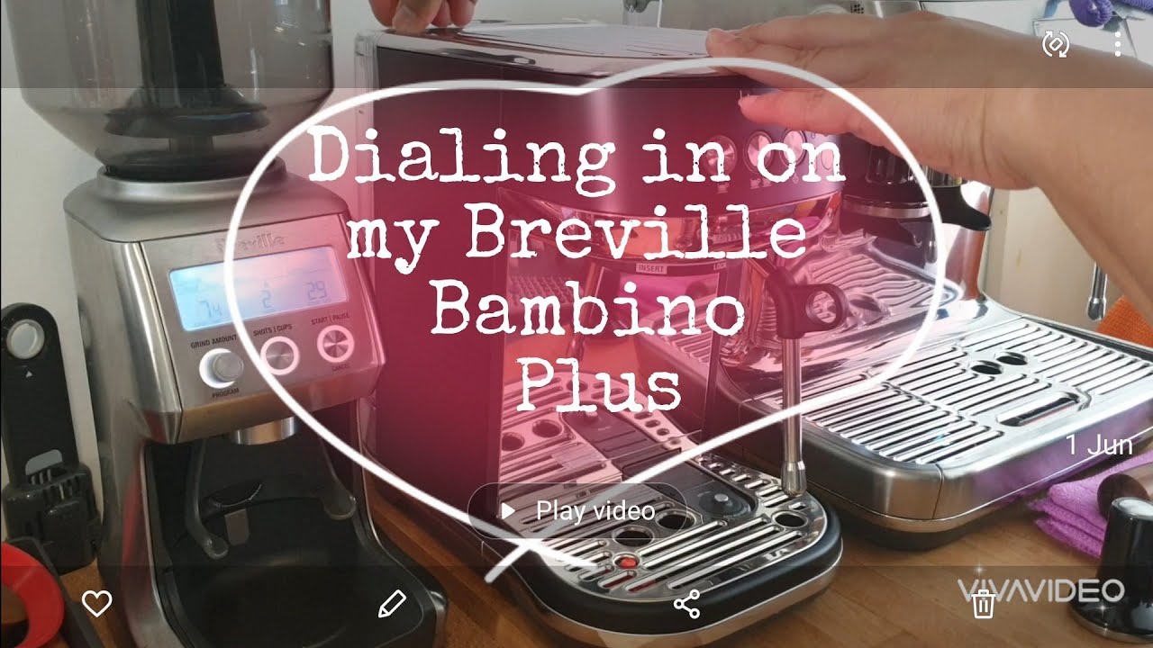 Dialing in the Breville Bambino Plus Espresso Machine YouTube