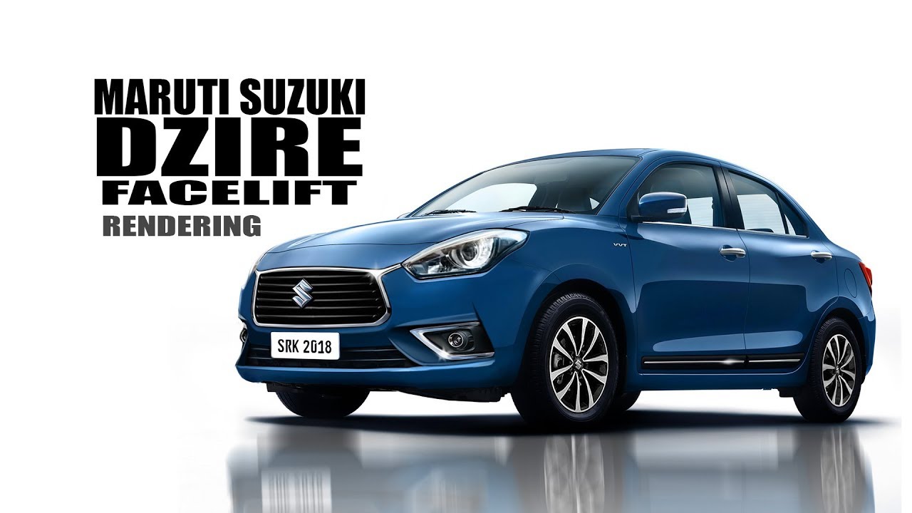 New Maruti Suzuki Dzire Facelift - Rendering - Making Video | SRK Designs