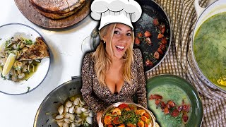 Her NEW Cooking Show with Portuguese Food!! (Francesinha, Bifana, Cataplana)