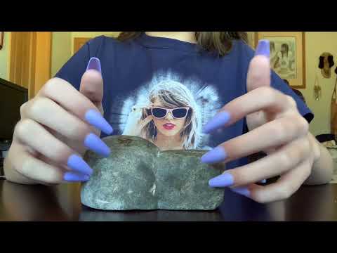 ASMR fast and aggressive tapping || collab with Crystal ASMR