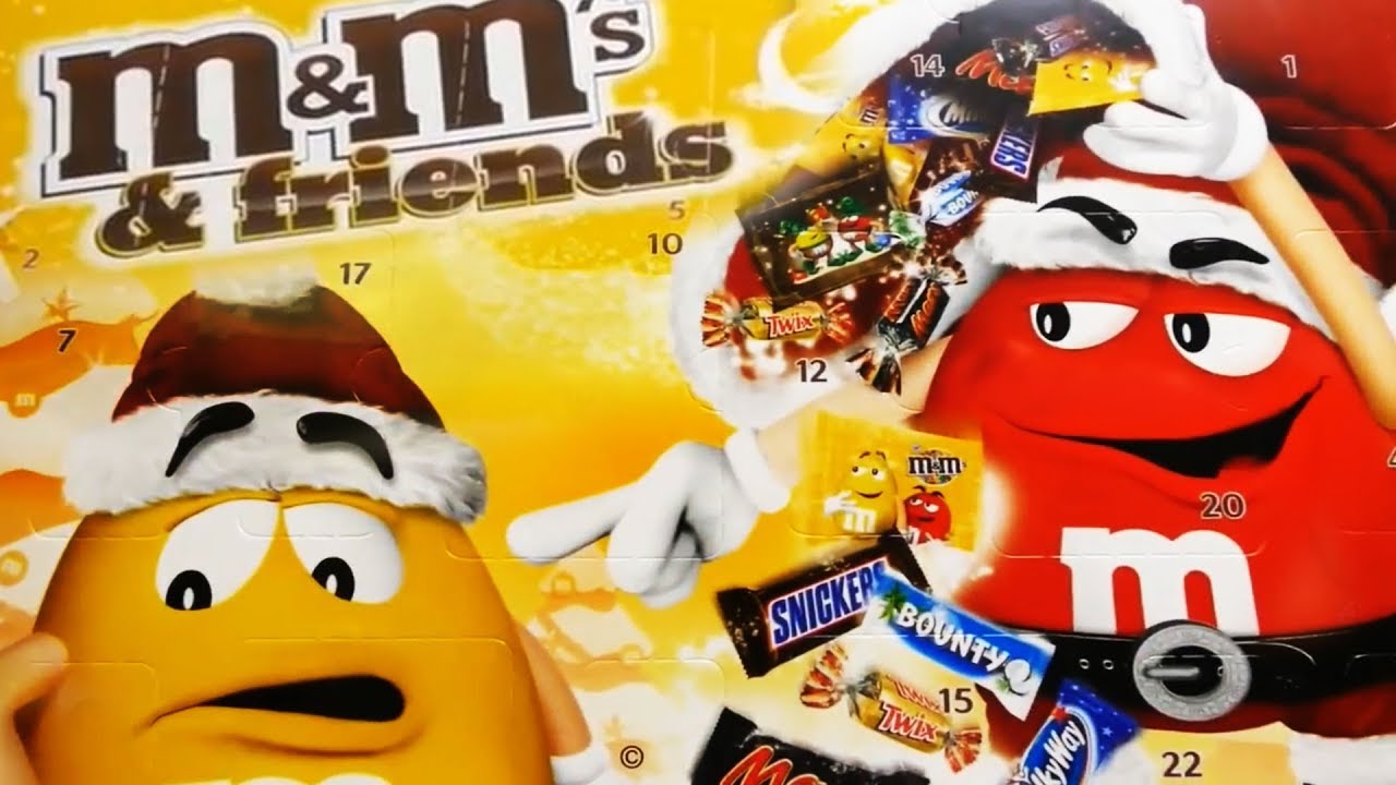 M M S Friends Advent Calendar 15 Christmas New Year Youtube