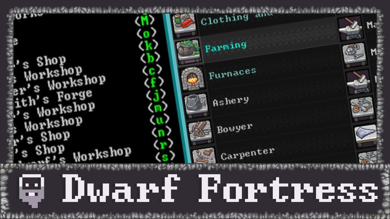 Dwarf Fortress Steam News Premium Menu Vs Old Ui YouTube