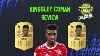 Review de Kingsley Coman ???  de oro 86 de media Fifa 23 UltimeteTeam