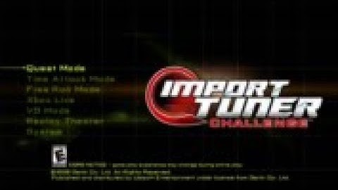 Import Tuner Challenge Speed Run - Any% to beating first boss