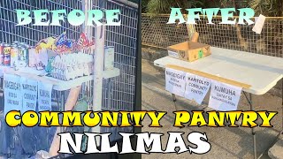 COMMUNITY PANTRY SA PASIG CITY NILIMAS NG MGA KABABAIHAN