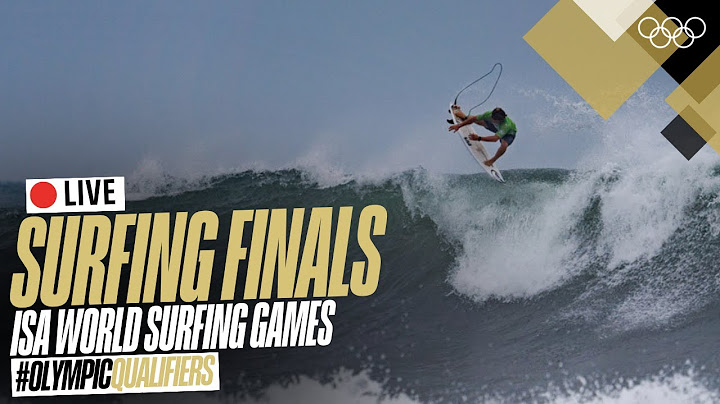 🔴 LIVE ISA World Surfing Games 2024 - Finals! | #RoadToParis2024