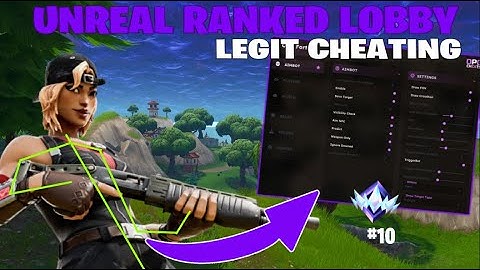 UNREAL lobbys are so EASY with CHEATS! ft. OverPowerd Gaming #fortnite #softaim #hwidspoofer