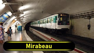 Metro Station Mirabeau - Paris - Walkthrough