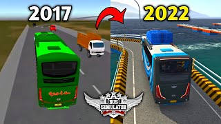 Bus Simulator Indonesia - First Version 1.0 (2017) to New Version 4.0 (2023) | Full Evolution