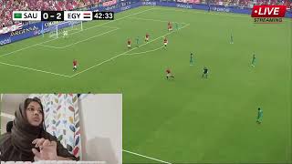 🔴Egypt vs Saudi Arabia Live I International Friendly Match 2026 Full Match I Video Game Simulation