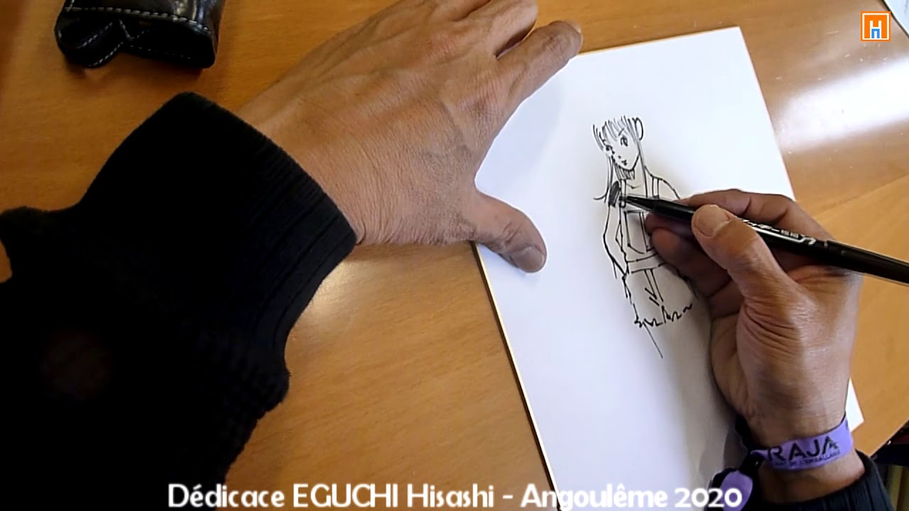 Dédicace EGUCHI Hisashi - Manga - Angoulême 2020