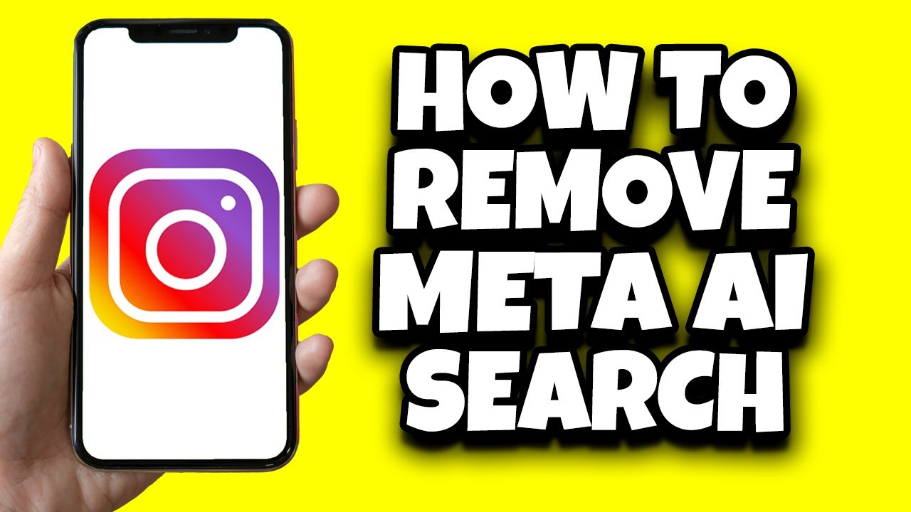 How To Remove Meta AI From Instagram Search Bar (Quick Guide) - YouTube