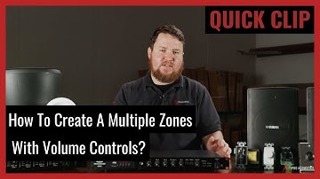 Quick Clip: Build a multi volume zone system with 70V in-wall volume controls (Tech Talk Ep 58)