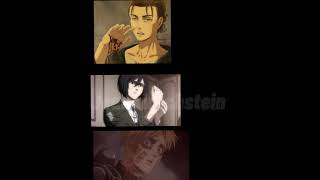 Attack On An- Edit Eren,Mikasa And Armin