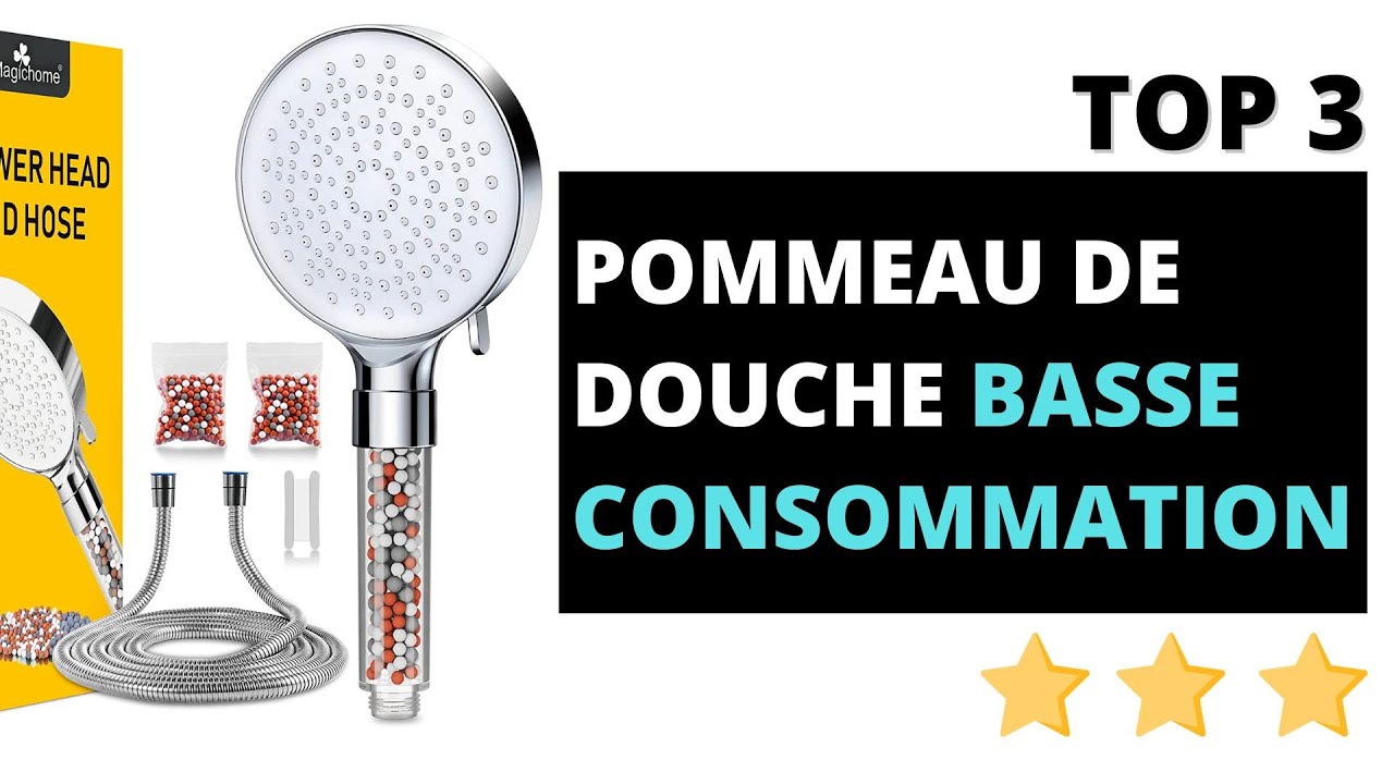 TOP 3 : Meilleur Pommeau de Douche Anti Calcaire 2023 