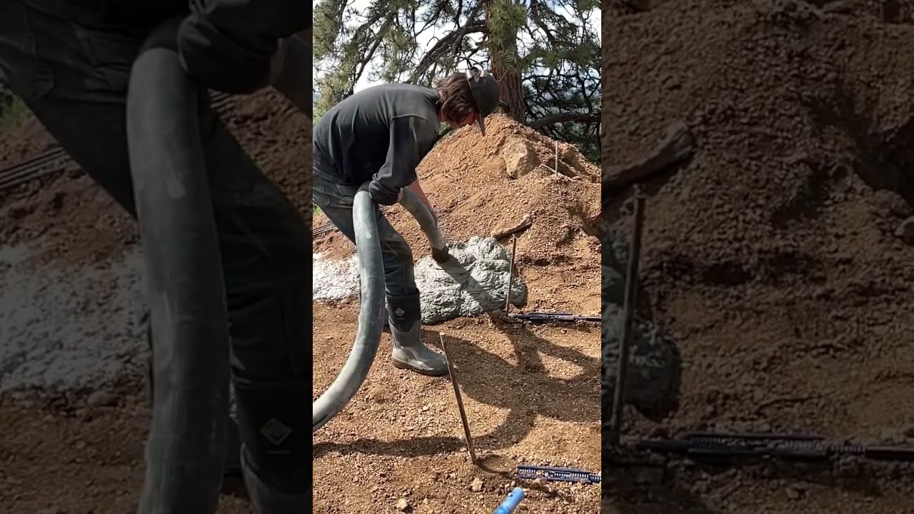 Concrete Life- Blowing Out The Line Pump 