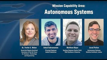 Mission Capability Area: Autonomous Systems at AFA