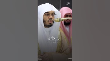 يترنم كعادته ~ تلاوة خاشعة ياسر الدوسري