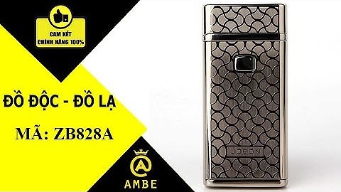 Bật lửa sạc điện USB như Smartphone Jobon ZB828A - AMbe.vn