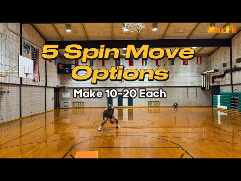 Bag Work: ⚔️🏀5 SPIN MOVE COUNTERS 🏀⚔️