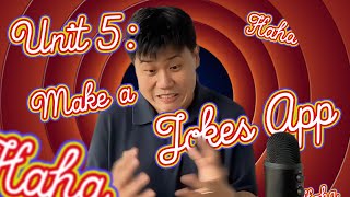 Build apps on iPad 5.4 – Show/Hide Punchline Part 2 (Unit 5: Make a Jokes App, Chapter 4)