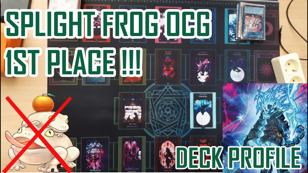 YUGIOH! 1st Place SPRIGHT FROG DECK PROFILE July 2022 OCG